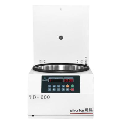 China TD-600 Angle Table Desktop Fixed Plasma Tube 50ml Lab Scale Digital Lab Scale Centrifuge 6*50ml for sale