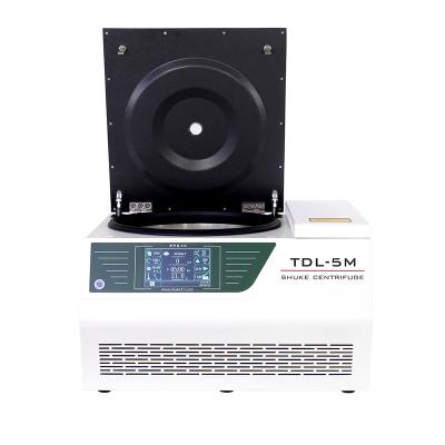 China TDL-5M Refrigerated Bench Top Bucket Large Capacity Medical Lab Cold Low Speed ​​Centrifuge 4*750ml for sale