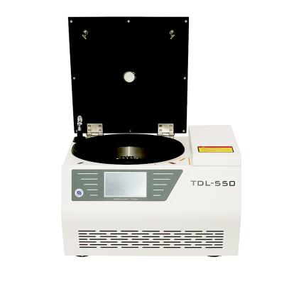 China TDL-550 12 Tubes 15ml Low Speed ​​Refrigerated Lab Medical Blood Bank Centrifuge 4*50ml for sale