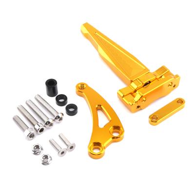 China High Precision Motorcycle Accessories Aluminum Alloy Motorcycle CNC Stabilizer Damper Bracket For Honda Cb650F for sale