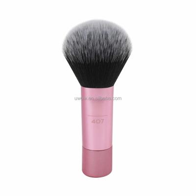 China Angular Blush Pink sale China Wholesale Mini Pink Travel Size Stippling Makeup Brush Set High Quality Mini Customized Portable With Mirror for sale