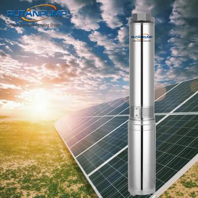 China High efficiency new arrive solar water pump for agriculture irrigation solar powered submersible water pumps for water supply for sale