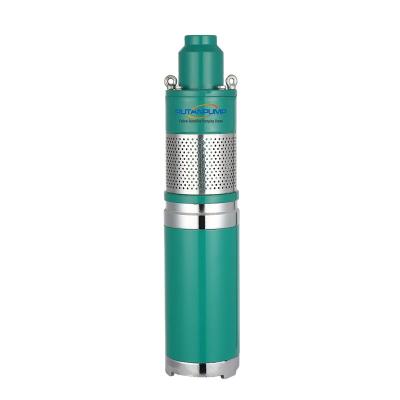 China High Efficiency Best Quality Borehole Irrigation Brushed Solar Water Pump Solar Powered Submersible Water Pumps For Boreholes for sale