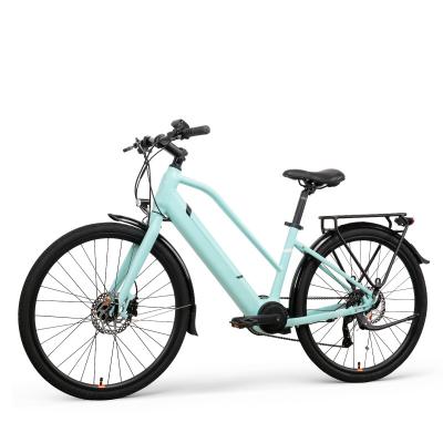 China Aluminum alloy DDP customized LC02EZ motorized electric bike bikes smart ebike for sale