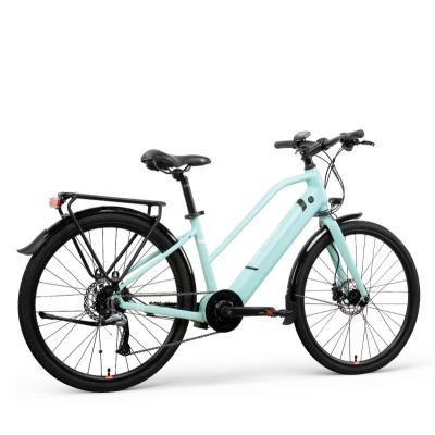 China DDP Dropshipping aluminum alloy fashion 7 speed electric bike Smart ebike motorized bicycles for sale