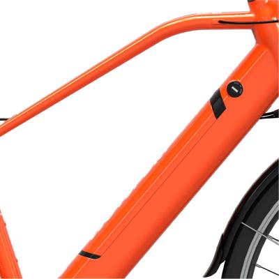 China LC01 aluminum alloy city China warehouse smart ebike motorized bicycles electric bike for sale