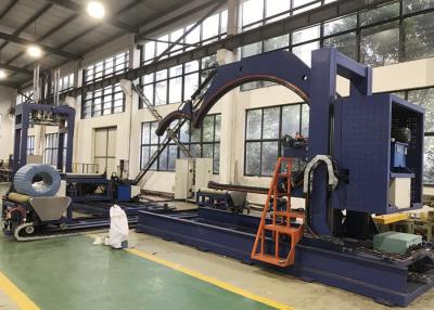 China LLDPE film Wire Coil Wrapping Machine For Alloy Strip Aluminum Wire for sale