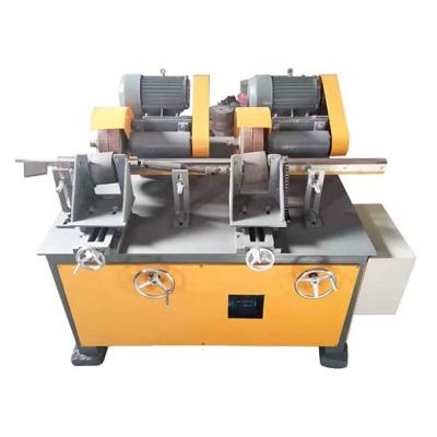 China 2 Head SS Pipe Polishing Machine Round Bar Polishing Machine for sale