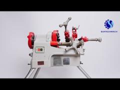 Automatic 1500w Portable Electric Pipe Threading Machine Heavy Duty 1/2-4“