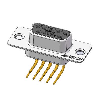 China audio & Video Connectors Supply PCB Mount Socket VGA Type 90 DB 9 Degree Pin Female Connector Electrical Sub for sale