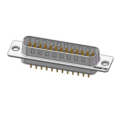 China audio & Video Connector D Standards Sub 25 Pin Male Connector Industrial Electronic Connectors Suppliers for sale