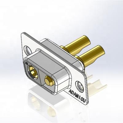 China audio & Video High Quality Electrical Cable Connectors Solder Cup Pin 2V2 2 Pin Female Sub Power Connector for sale