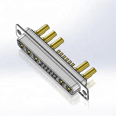 China audio & Video Electrical Socket Suppliers 17w5 Pin D Sub Connector For Automation Industry for sale