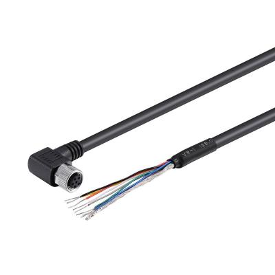 China HR10A-7P-6s Electronic Pin CCD Camera Power Cord 6 Cord Drag Chain Folding Trigger Industrial High Flexible Line for sale