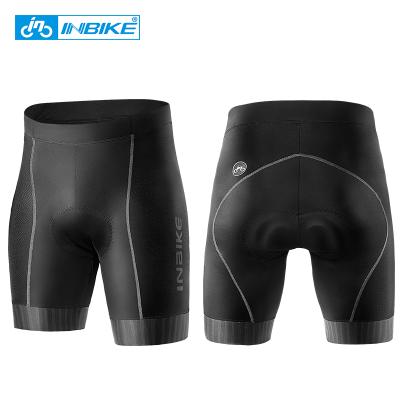 China INBIKE Men Summer Breathable Polyamide Shorts Polyamide 3D Tights Silicone Pad MTB Shockproof Cycling Shorts SA002 for sale