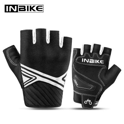 China Cycling Gloves IM902H Half Finger Sports Fitness Protective Women TPR Men Shockproof Half Finger Summer Bicycle INBIKE for sale