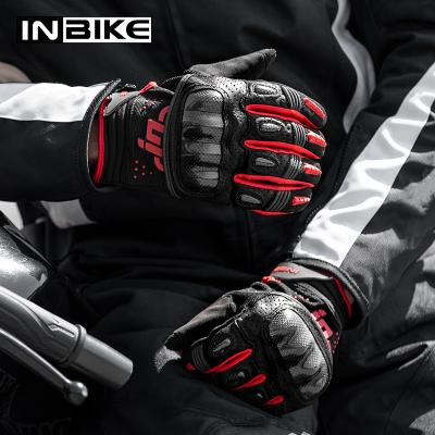 China INBIKE Windproof Outdoor Men Protect Hands Full Finger Touch Screen Cycling Downhill Racing Motorcycle Bike Gloves IM803 for sale