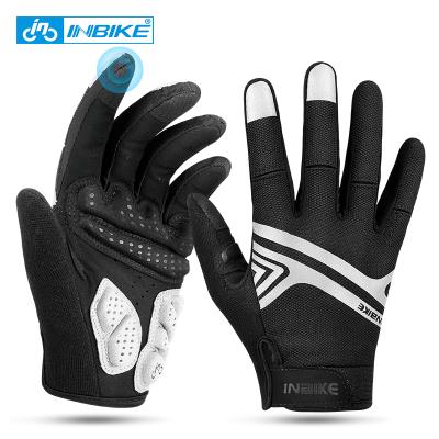 China INBIKE Men's Winter Touchscreen Waterproof Gloves Keep Warm Cycling MTB Cycling Riding Gloves MF319 for sale