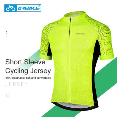 China INBIKE Cycling Tank Top JS001 INBIKE Men's Summer Sports Tank Top Polyester Fabric Short Sleeve Cycling T-shirt Breathable for sale