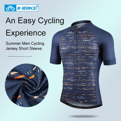 China INBIKE Summer Shorts Tank Top 3 Pockets Breathable Cycling Tank Top JS006 Non Slip Friendly Reflective Cycling Shirt MTB for sale