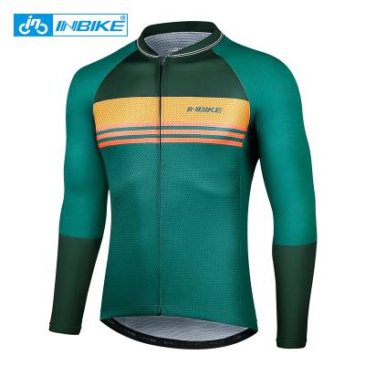 China INBIKE Spring Breathable Clothing Wear Sheath Long Cycling Breathable Bike Cycling Reflective Brand MTB Tank Top Set JL001 for sale