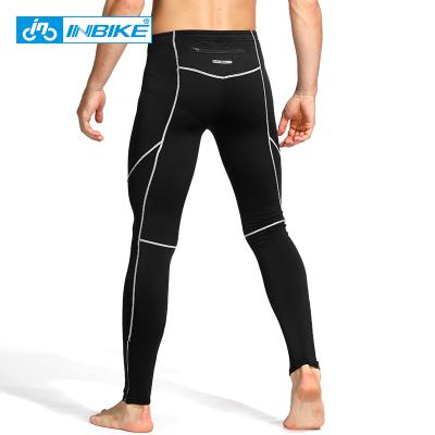 China INBIKE Thermal Mens Sports Breathable Gym Pants Skinny Gaiters Workout Bodybuilding Tights Cycling Pants LM8621 for sale