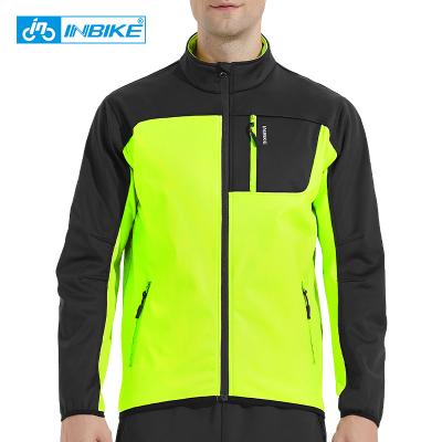 China INBIKE Anorak Cycling Jacket WJ601 Outdoor Sports Long Tank Top Thermal Fleece Indoor Cycling Windproof Road Windproof for sale