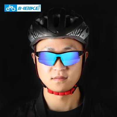 China Frame Anti Impact INBIKE Mens TR90 Polarized Bike Glasses Bike Shades Sunglasses Cycling Glasses IG514 for sale