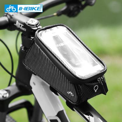 China Muti-fuction Bicycle Bag INBIKE Waterproof Bike Bag 6.5 Reflective In Touch Screen Bag MTB Bike Bicycle Carry Bag IB298 for sale