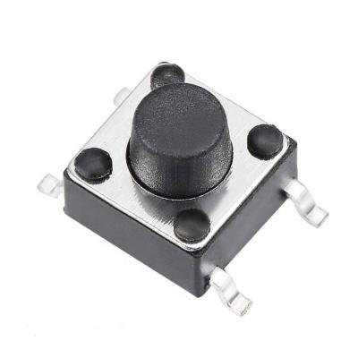 China Micro Switch 6x6x4.3mm PCB Momentary Tactile Tact Switch 50mA 12V DC 6*6*4.3 for sale