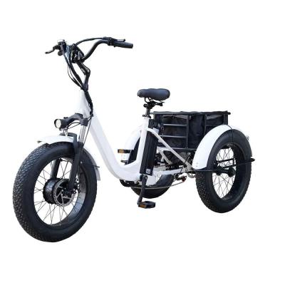 China Three Wheel Electric Shuangye 3 Wheel Electric Bike 3 Wheel Fat Bike Electric Bike Tire 24/26 Inch 36V 250W 350W 3 Electric for sale