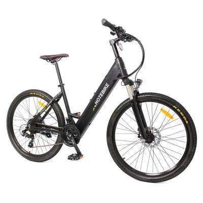 China Free Shipping Aluminum Alloy Fast Delivery City Electric Bike A5AH26 USA Warehouse In 36V 350W Motor 36V Running 10AH Hidden Battery for sale