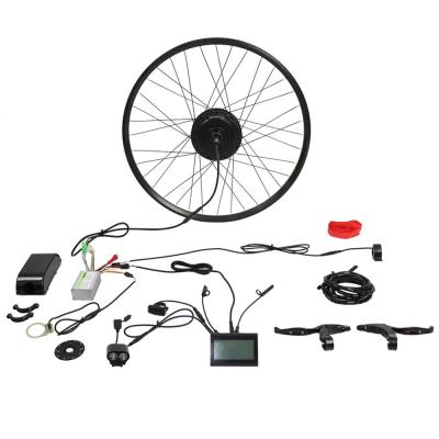 China Sale 48V 500W electric bike conversion kit china waterproof fast manufacture version 26