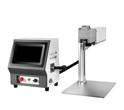 China High Accuracy Deep Marking Machine Color LCD Screen Display Fiber Laser Marking Machine for sale