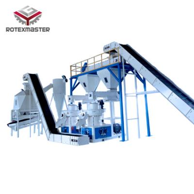 China Make Biomass Pellet Olive Pomace Waste New Quality Wood Pellet Production Line à venda