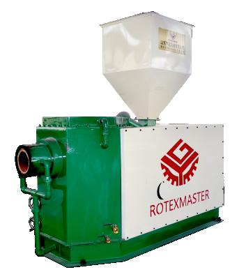 China Shandong Rotexmaster VERTICAL biomass pellet burning stove /burner for heating energy saving pellet burner for sale