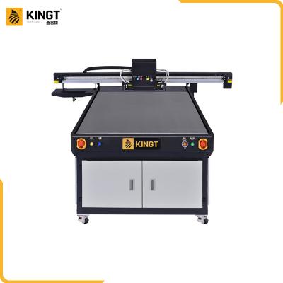 China Hotels Factory Price Industrial UV Flatbed Printer Ricoh Printer Low TOP Overseasales KGT-LE1016 for sale