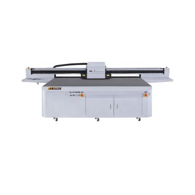 China Hotel Gen6 KGT-LE-2513 70sqm/h Certificated UV Printer Fast Printing On Wood Painting Glass UV Flatbed Printing Machine for sale