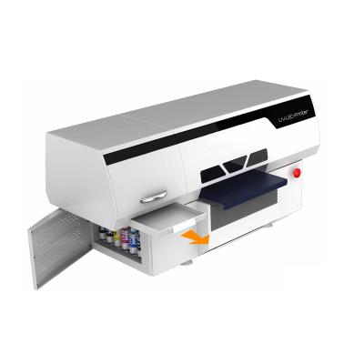 China Apply For All Flatbed Materials Printing Hottest YG-4550C Printer Kingt Ricoh GH2220 Desktop UV Inkjet Printer for sale