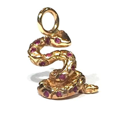 China TRENDY 14k Gold Handmade Chinese Animal Gemstone Zodiac Fashion Necklace Pendant for sale