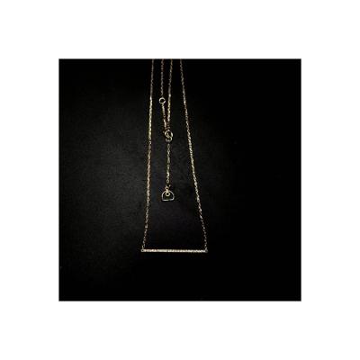 China Hot Sale Vintage Diamond Luxury Beautiful Design Ladies Chain Necklace Elegant Necklace for sale