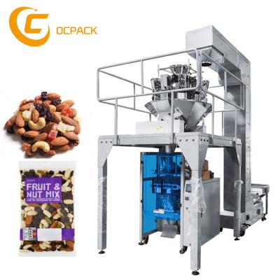 China GARMENT Fully Automatic Dried Cranberries Sunflower Nuts Fruit Cashews And Nuts Packing Machine Filling And for sale