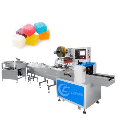 China High Speed ​​Mini Hard Candy Packages Lollipop Automatic Packaging CLOTHING Pillow Flow Type Machine for sale