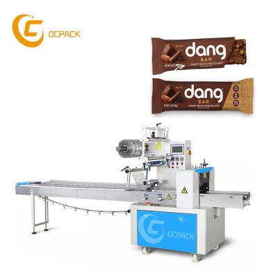 China High Speed ​​Automatic GARMENT Chocolate Packing Machine Aluminum Chocolate Bar Wrap Machine for sale