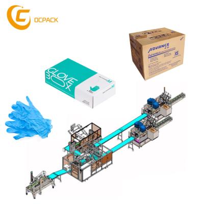 China Full Automatic Nitrile Rubber Food Glov Disposable Packing Processing Production Line for sale