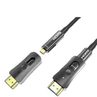 China COMPUTER Active Aoc Optical Cable 18gbps Fiber Hdmi Cable Support 4k@60hz Yuv 444 Ps4 Pro for sale