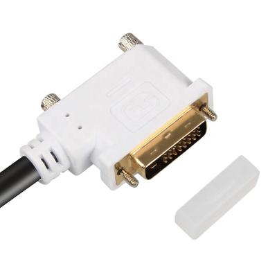 China 60 Meters Gold Plated Male DVI Cable Link DVI-D Monitor Vedia Cable 24+1 To Dual VGA Cable for sale