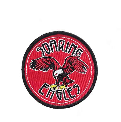 China Other China Manufacturer Made Custom Embroidery Badges Patches For Apparel for sale