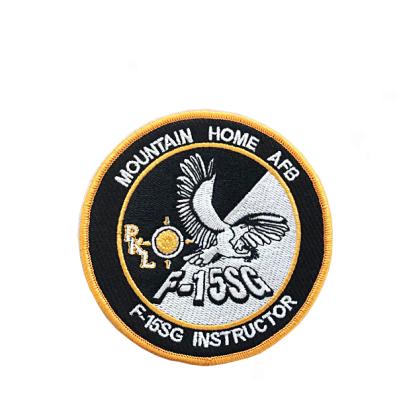 China Other Custom Cool Fashion Sew On Embroidered Patch Personalization Embroidery Patches For Apparel for sale