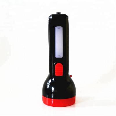 China 2020 New Emergency Hand Flashlight Lucky Tiger Small Head Emergency Flash Light Torch 3 LED Flashlight for sale